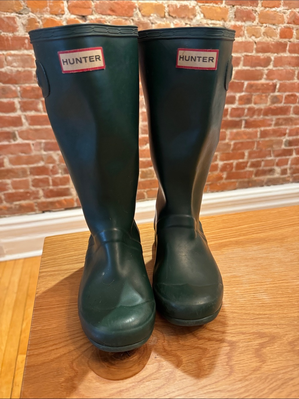 Hunter boots kids Tall Forest Green Rain Boots